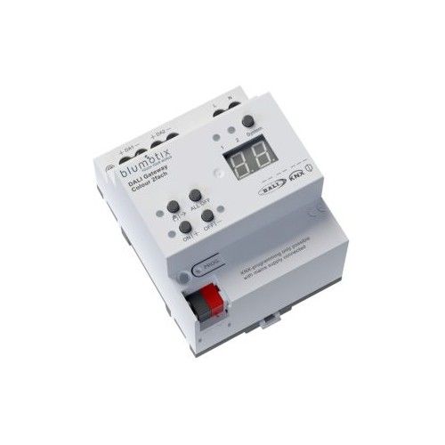 BLUMOTIX BX-DALIPRO2 DALI 2/KNX gateway - 2 CH, 128 ECG - 16 groups per
