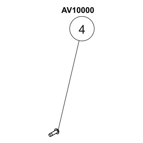 GIBIDI P9AV1000020 00020-VITE 2,9X9,5 AUTOF.INOX
