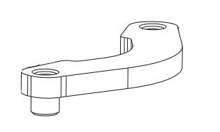 RIB CCA1360 LEVA COLL.CURVA DUKE 110