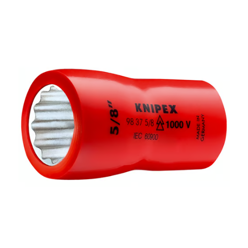 KNIPEX 98 37 3/4 POLLICE Socket wrench for 3/8 inch hexagonal screws