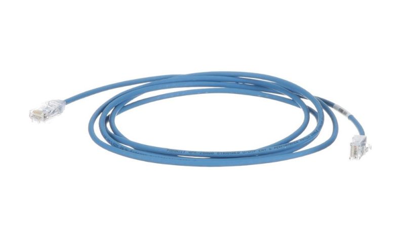 PANDUIT UTP28SP2MBU Copper Patch Cord - Category 6 Performance 28 AWG - 2 meters