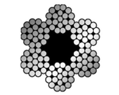 SOMMER 25213 Steel cable 6x19+pp d=4.0 mm