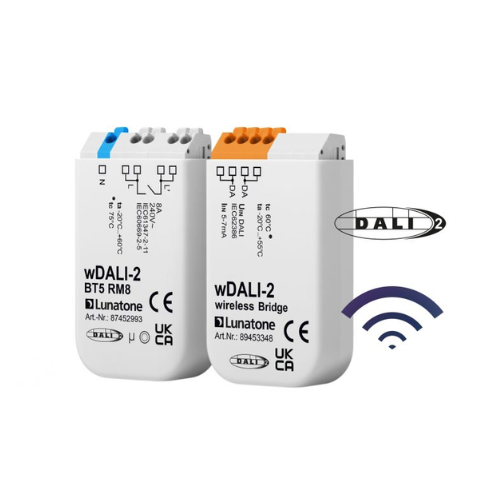LUNATONE 87452993 wireless relay: WDALi-2 Relay, 8A continuous cursor