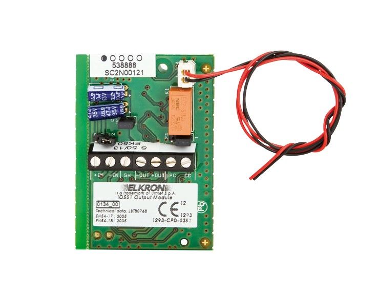 ELKRON FIRE 80SC2N00121 IO501 Modulo di uscita miniaturizzato per le segnalazioni