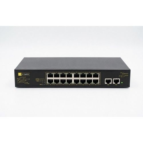 SKILLEYE SNE-SU160201P2EV01 Switch, 16x 10/100Mbps POE/POE+, 2x 10/100/1000Mbp