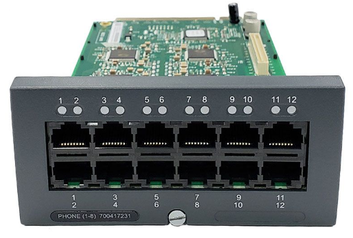 AVAYA 700417231 IP OFFICE IP500 EXTENSION CARD PHONE 8