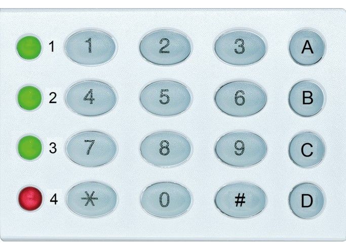 CAME 846CA-0020 PXKB WHITE BUILT-IN KEYBOARD