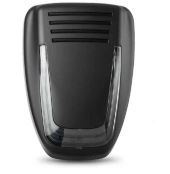 VENITEM 23.25.49 MOSE LSP LUX black/opaque black/smoked EN50131-4 siren with double micro anti-shock anti-foam system against violent shocks, spotlights and anti-perforation