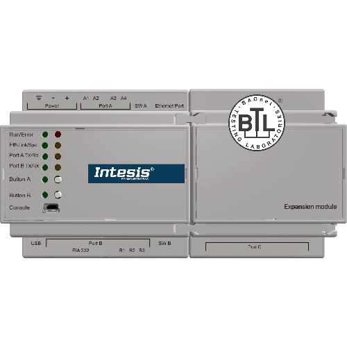INBACPRT1K20000 Intesis Gateway PROFINET a BACnet IP o MS/TP — Server BACnet — 1200 Punti dati