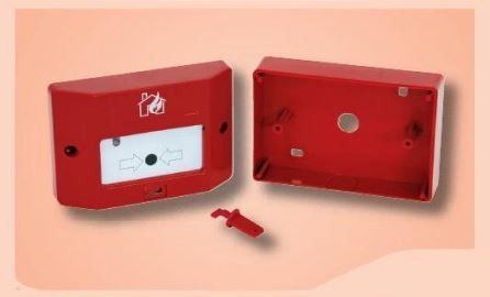 VIMO KAPX02 Fire alarm button with manual reset 2 LED memory exchanges