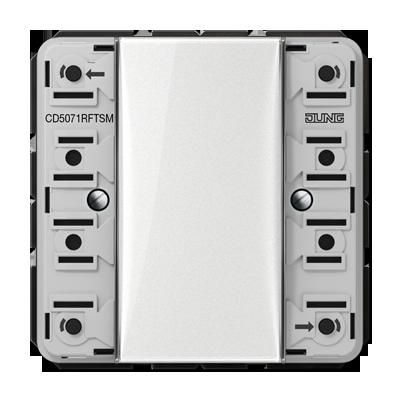 JUNG CD5071RFTSM F50 KNX RF button sensor module with acc. Standard integrated bus - 1 channel - mod. CD500
