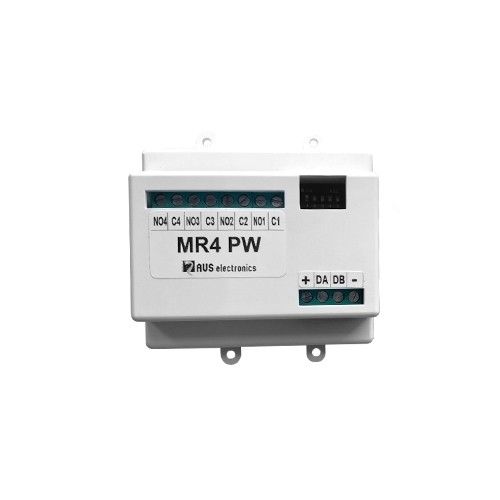 AVS ELECTRONICS 1120141 Power relay module with 4 outputs on RS485 BUS