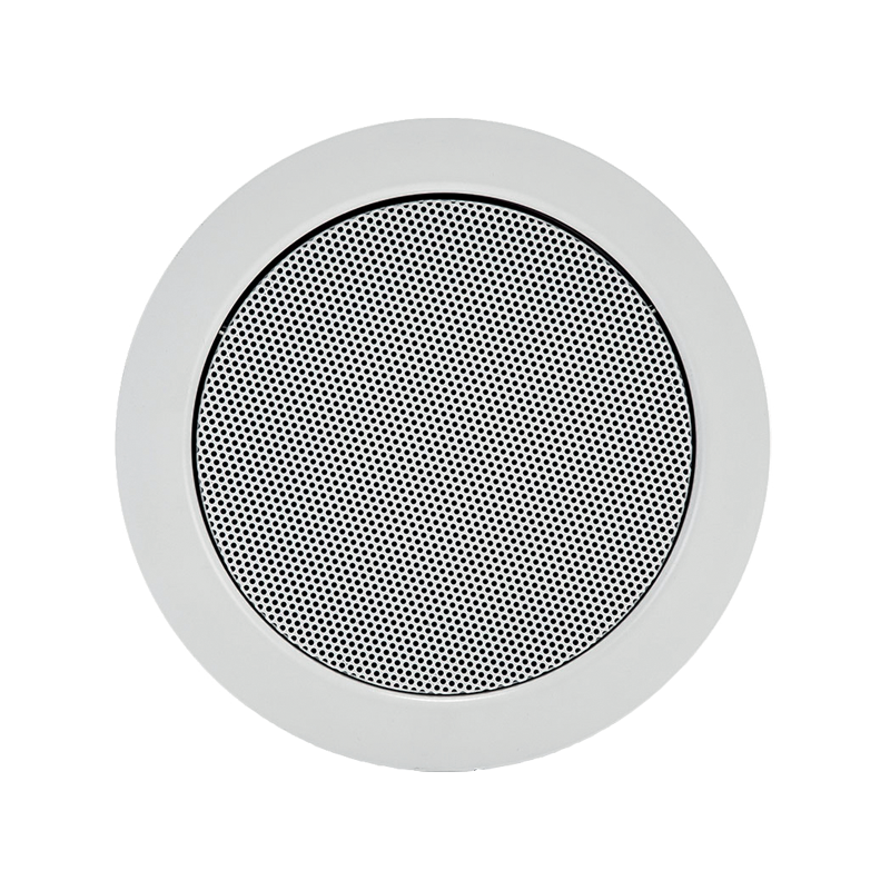 ELKRON FIRE 80AT7600123 Diffusore acustico per controsoffitto con fondello in acciaio diametro 220 mm