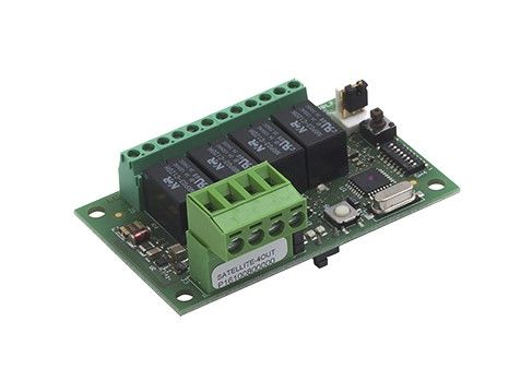 CIAS SATELLITE-4OUT 4-relay expansion module - has 4 outputs