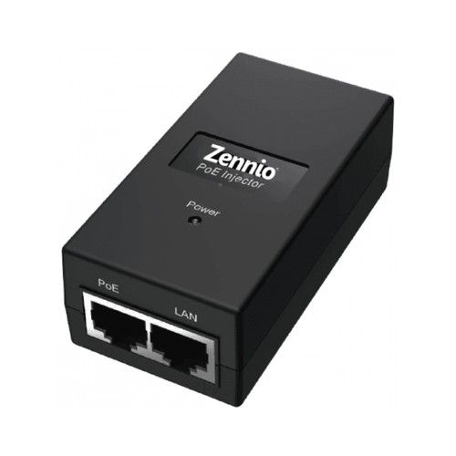 ZENNIO ZVPACPOE30 GetFace IP - PoE injector with EU cable 30 W Weigh