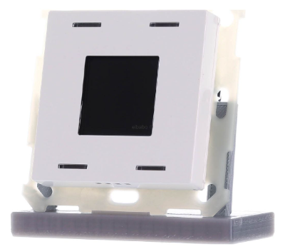 MDT BE-TAS63T4.01 KNX Smart 63 4-way push button with color display and T/F sensor, high-gloss studio white