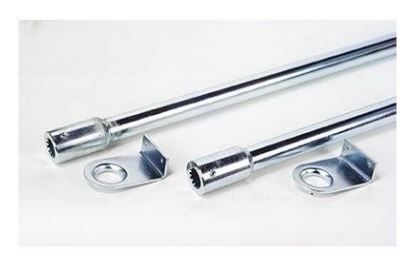 FAAC 736022 COPPIA TUBI TRASSIMSSIONE SUPPORTO LATERALE M.1,5