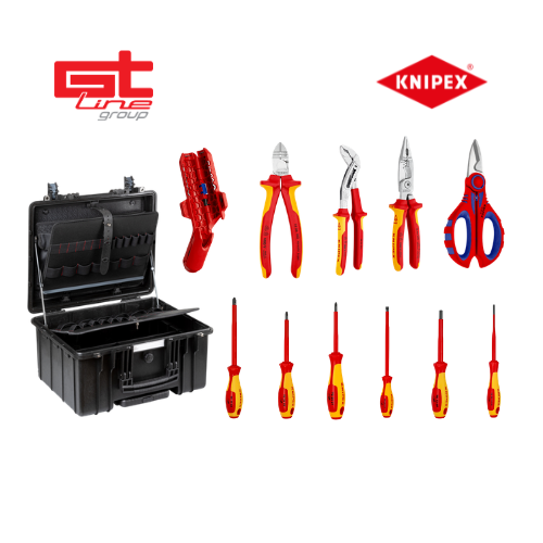 MT DISTRIBUZIONE KIT-VALIGIA-UTENSILI GTLINE Suitcase Kit + KNIPEX Tools