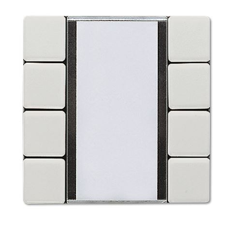 JUNG LS2074NABSLG Standard 4-channel button sensor for KNX bus coupler 2070U wall-mounted radio transmitter 40FW - light gray