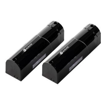 ALLMATIC 12005904 IRIS LED Fotocellula orientabile all’infrarosso modulato composta da trasmettitore e ricevitore 