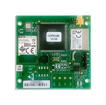 RISCO RP51200W000A Multi-Socket WiFi module with antenna for metal enclosure (NO LightSYS)