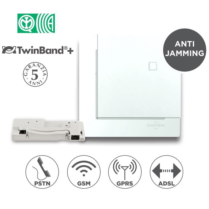 DAITEM BH929AT Kit comunicatore PSTN/GSM/GPRS/UMTS/ADSL composto da SH503AX+BH519AT