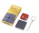 GIBIDI AU03010 DTC 4334 Rolling Code radio control, bicolor black-gray, 4 channels, 433 MHz frequency, with keychain and velcro included