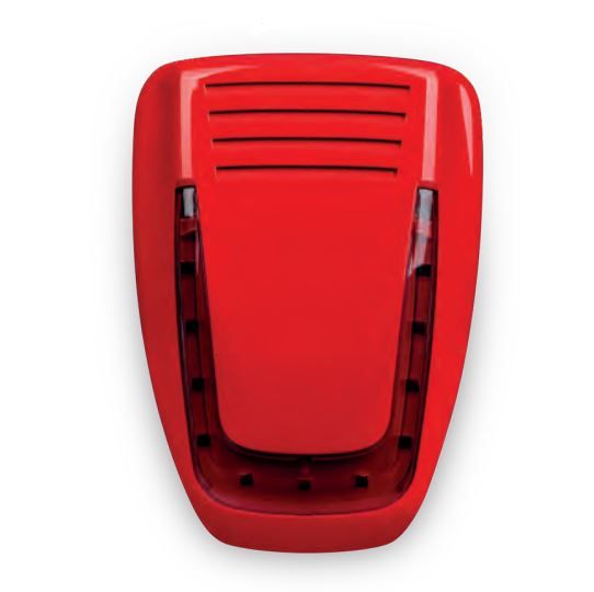 VENITEM 23.25.54 MOSE F24EN red/smoked EN54-3 siren