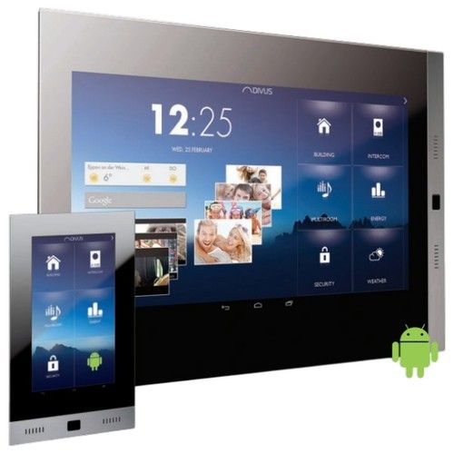 MTZ10A on wall box- fits all versions of DIVUS TOUCHZONE