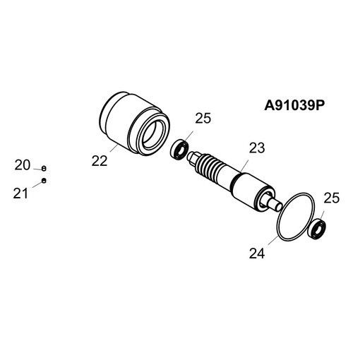 GIBIDI A91039P MOTORIDUTTORE PER ROAD E200 + EF
