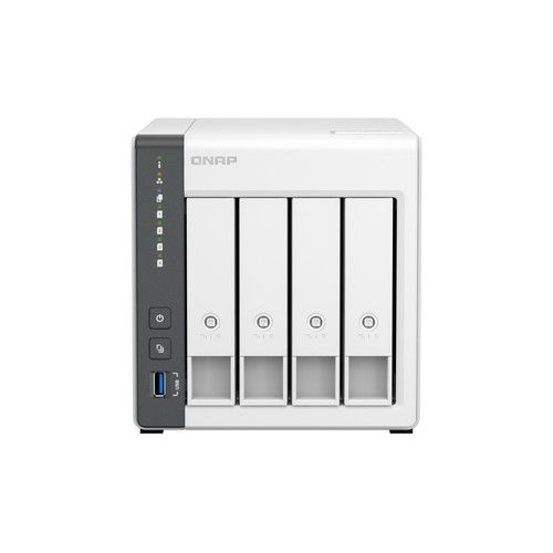 QNAP TS-433 4-BAY 2.5GB NAS NAS SENZA HARD DISK INTEGRATO