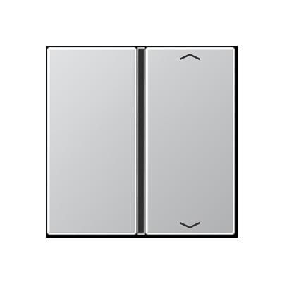 JUNG A401TSAPAL Copritasto per sens. 1 canale-c. simb. mod. A500- alluminio