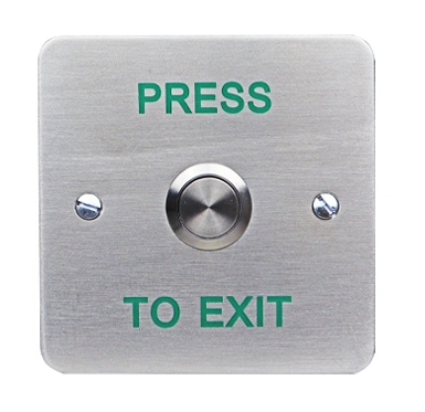 CDVI RTE/SS STAINLESS STEEL BUTTON TO APPLY