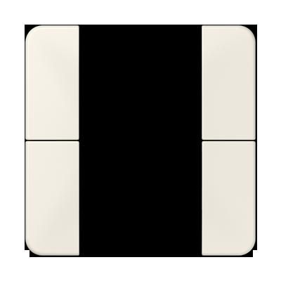 JUNG CD502TSA Key covers for sensor 2 channels F50- mod. CD500- white