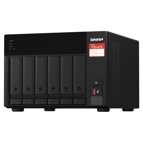 QNAP TVS-675-8G 6-BAY NAS ZHAOXIN KX-U6580 8C/8T