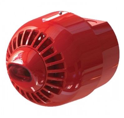 ARITECH INCENDIO ASW2367 Avvisatore ottico/acustico multitono da esterno con base alta. Colore rosso