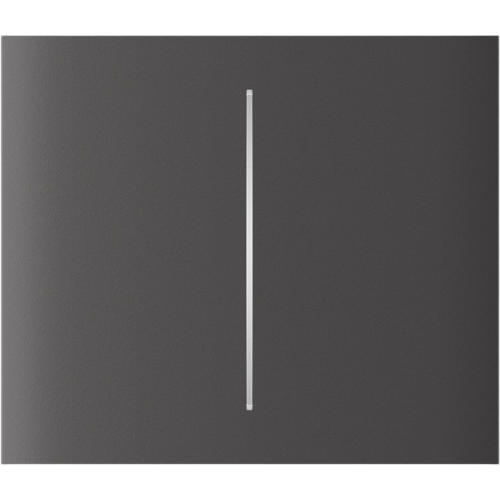 AJAX 83446 CenterButton (2-gang) vertical [55] ASP grey