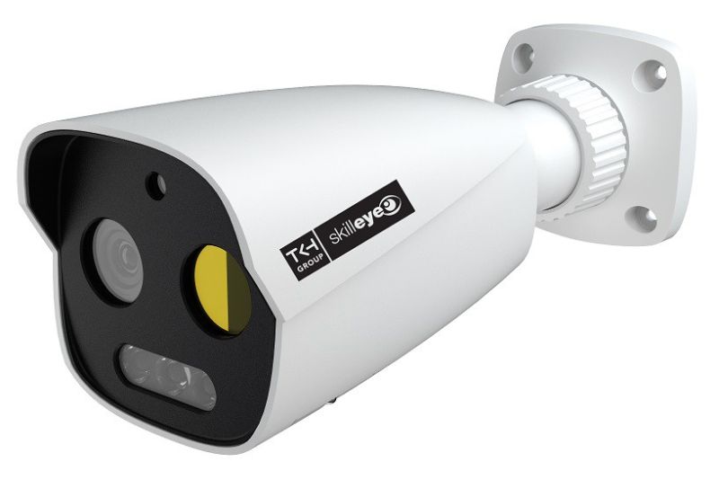SKILLEYE SEI-T7124TI-PAT-12 Bullet IP Termica 384x288 pxls e Visibile 5MP, WDR
