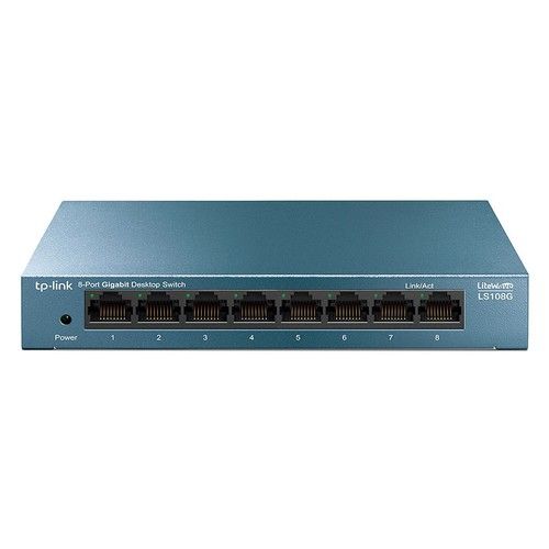 TP LINK LS108G SWITCH DESKTOP 8 PORTE Switch Switch Stand-Alone