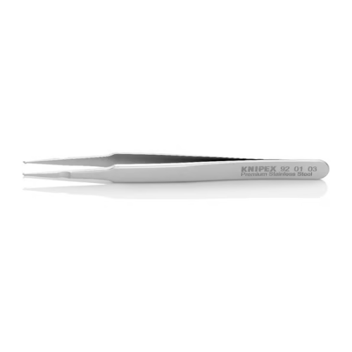 KNIPEX 92 01 03 Pinzetta SMD di precisione acciaio inox