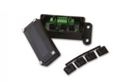 NICE NDA013 Black junction box, with board, connectable without drilling