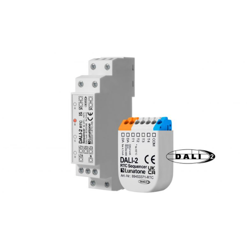 LUNATONE 89453371-RTC DALI-2 sequencer + real-time clock + switching fun