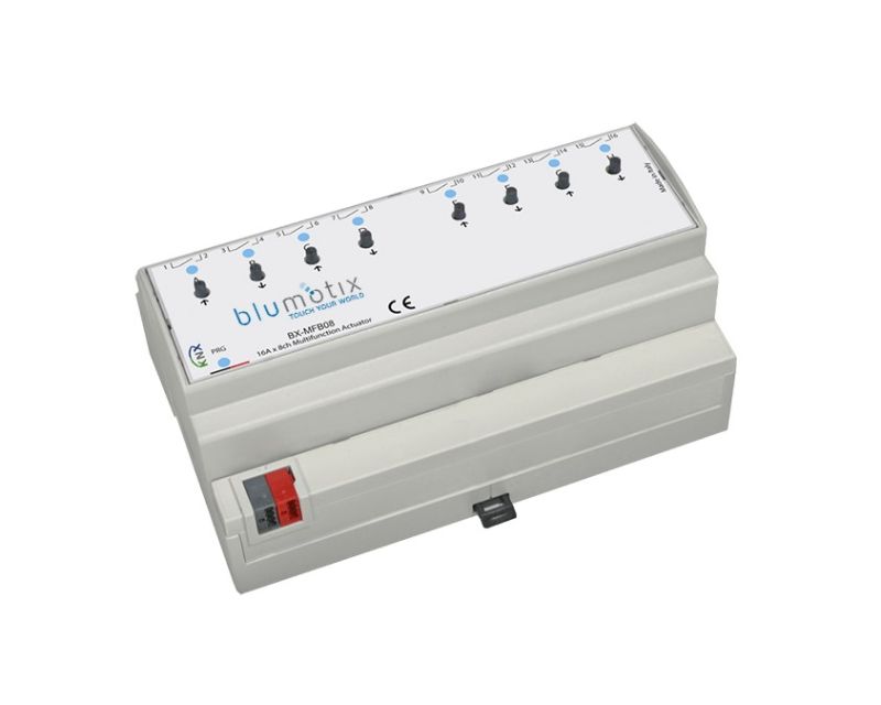 BLUMOTIX BX-ACT08 8-channel KNX load actuator (16A)