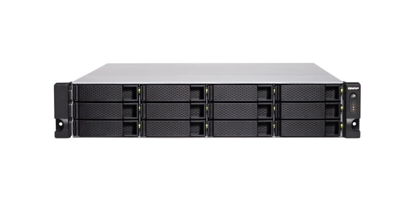 QNAP TS-1277XU-RP-2700-8G AMD RYZEN 57 2700 8GB 12-BAY NAS