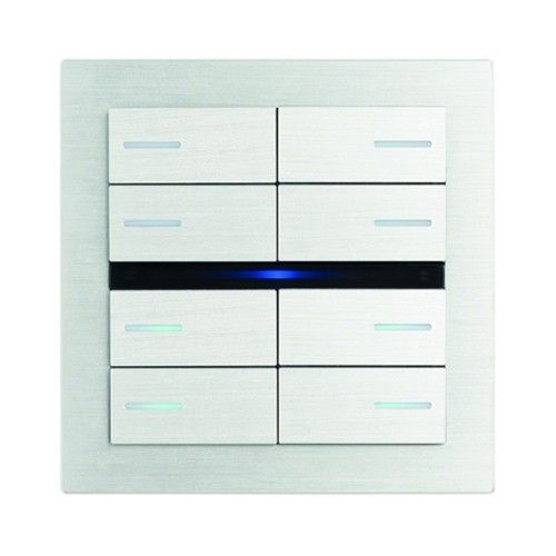 EELECTRON BK08MT-SH KIT 8 RECTANGULAR KEYS METAL SILVER - LINE