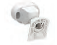 OXFLCWG2 CW-G2 Bracket for wall fixing, adjustable from +1° to -45° horizontally, from -5° to -20° vertically downwards