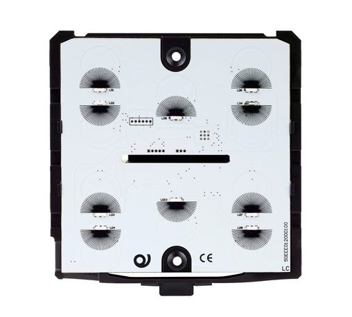 EELECTRON KP10C01KNX-3 9025 KNX CAPACITIVE NUMERIC KEYPAD FOR ACCESS CONTROL BLACK 