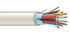 ARITECH INTRUSION WC4112FN CEI-UNEL 36762 C-4 flame-proof shielded cable - 2x0.75+10x0.22