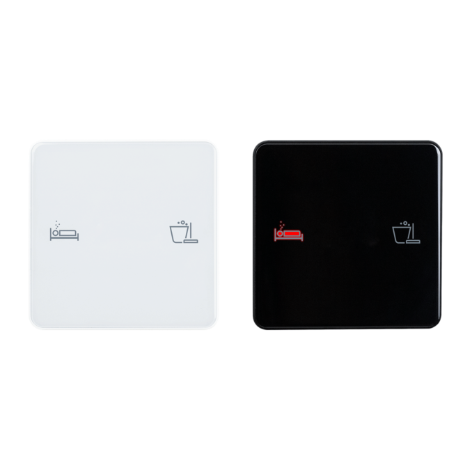 ELSNER 71330 KNX eTR DND/MUR Switch, signal white RAL 9003