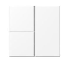 JUNG LS403TSAWWM Key cover for sensor 3 channels - mod. LS990- matt alpine white